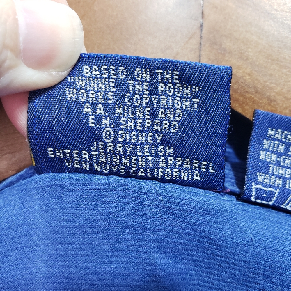 Vintage Disney Pooh Tigger Eeyore Women's Corduroy - Picture 6 of 7